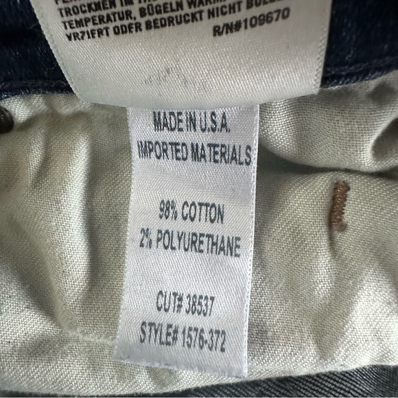 Citizens of Humanity Size 27 Medium Wash Slim Straight Jeans Made in USA - Picture 12 of 14